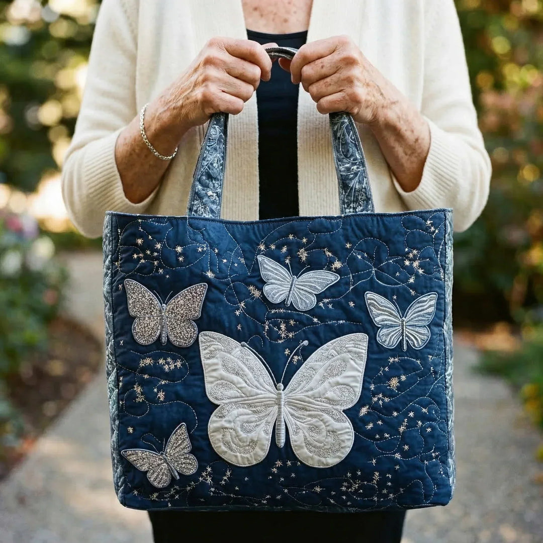 Sac Artisan - Papillon Argenté